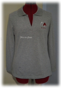 Polo gris DDL