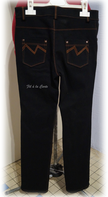 Jeans noir 9a+3