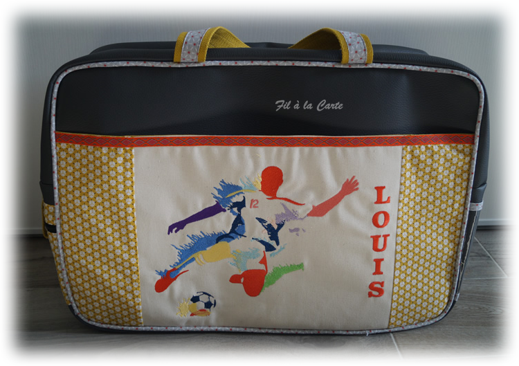 Sac voyage trousse foot2