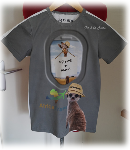 Tee shirt zoo 140 cm