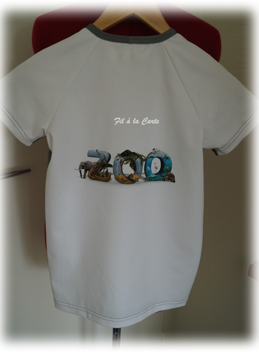 Tee shirt zoo 140 cm3