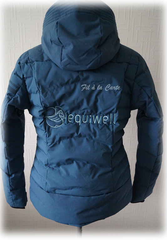 Manteau brodé Equiwell4