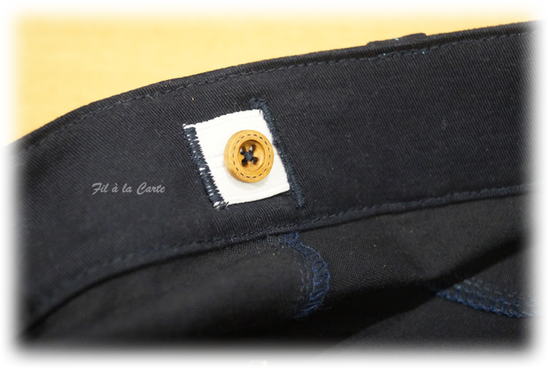 Jeans bleu marine 146 cm7