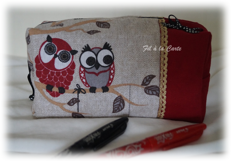 Trousse chouette