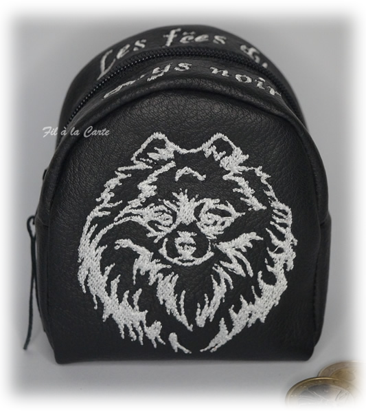 Mini sac Spitz noir