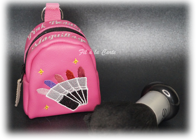 Mini sac maquillage