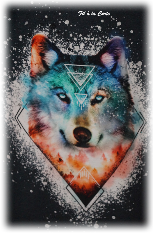 Tee shirt loup 152cm2