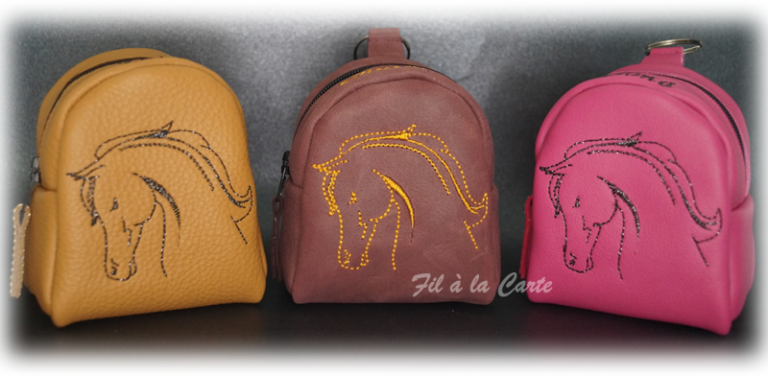 Mini sac cheval