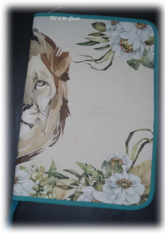 Pochette organisateur lion