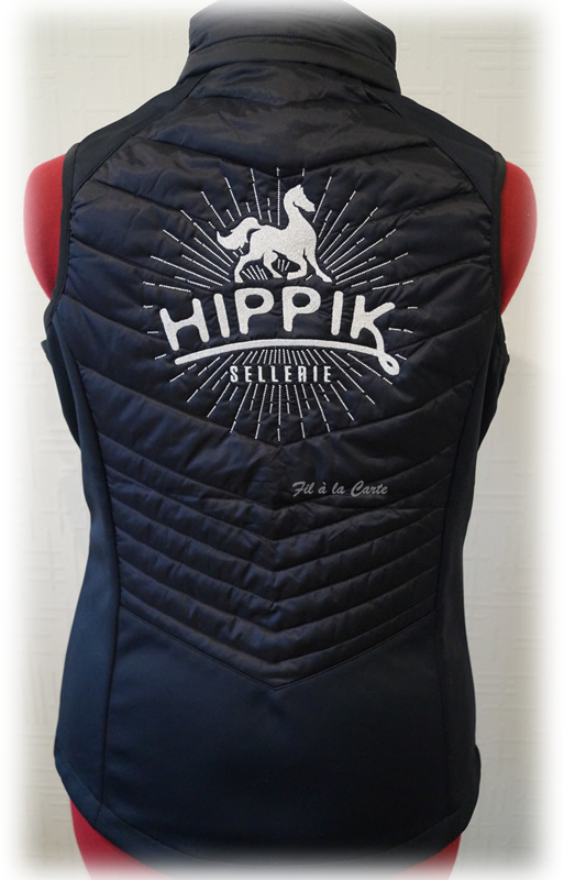 Veste brodée Hippik