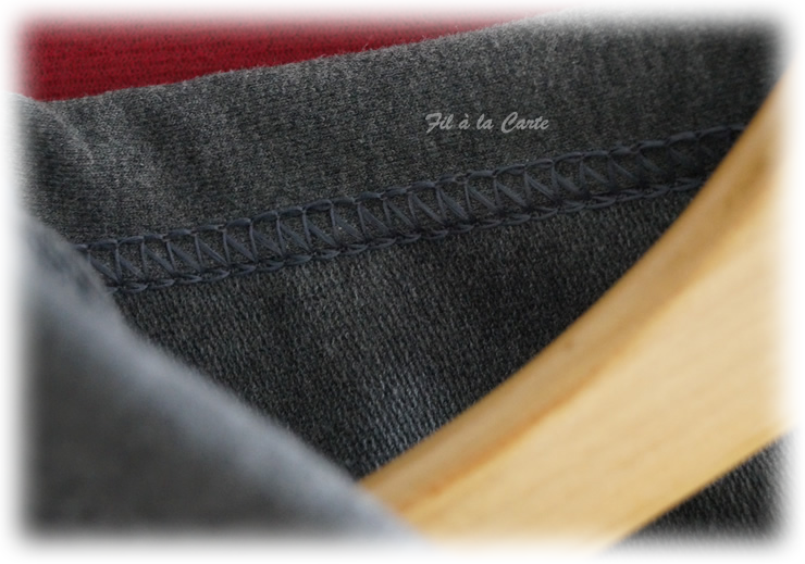 Sweat gris capuche 170 cm3