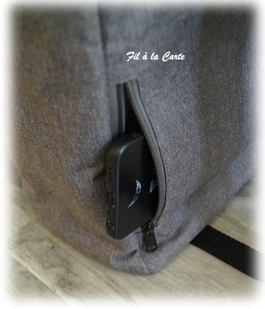 Sac à dos ouverture métal biche9